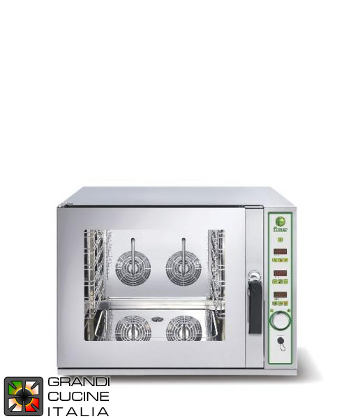  Digital combi oven convection/direct steam 4 trays - 380V
