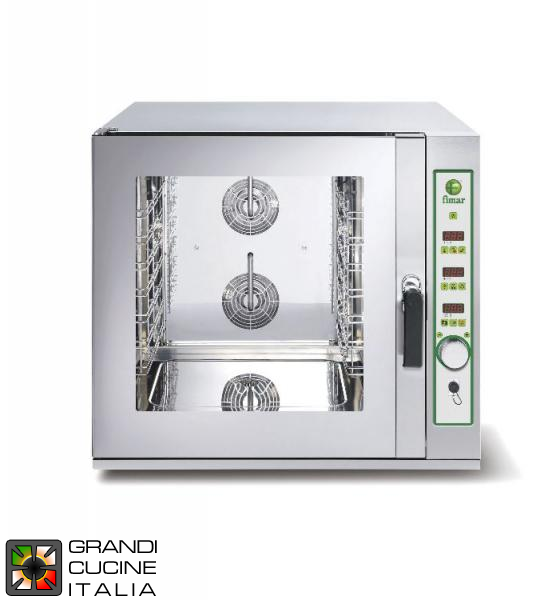  Digital combi oven convection/direct steam 6 trays - 220V