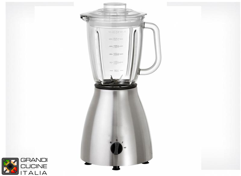  Mixer Blender - Capacité 1,75 litres - Pichet en verre - Stainless steel body - 2 vitesses + Pouls