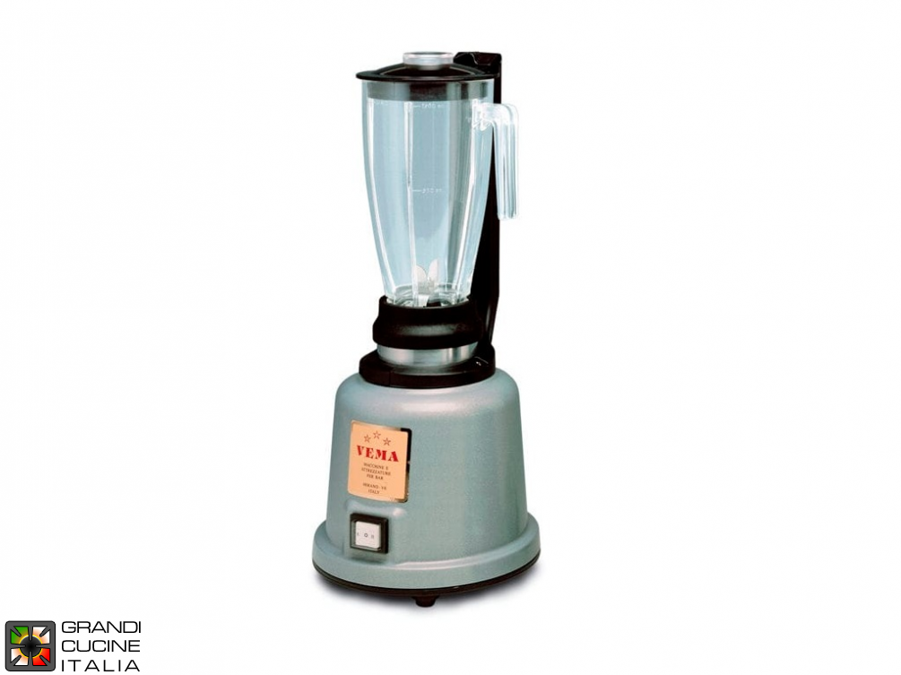  Mixer Blender - Capacity 1,2 liters - Transparent jug - Metallized synthetic body - 2 speed