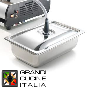  Couvercle inox complet Gastronorm 1/1