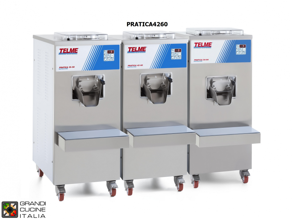  Batch freezer Capacity 4-8 Lt. Hourly production 60 - 400/50/3 air