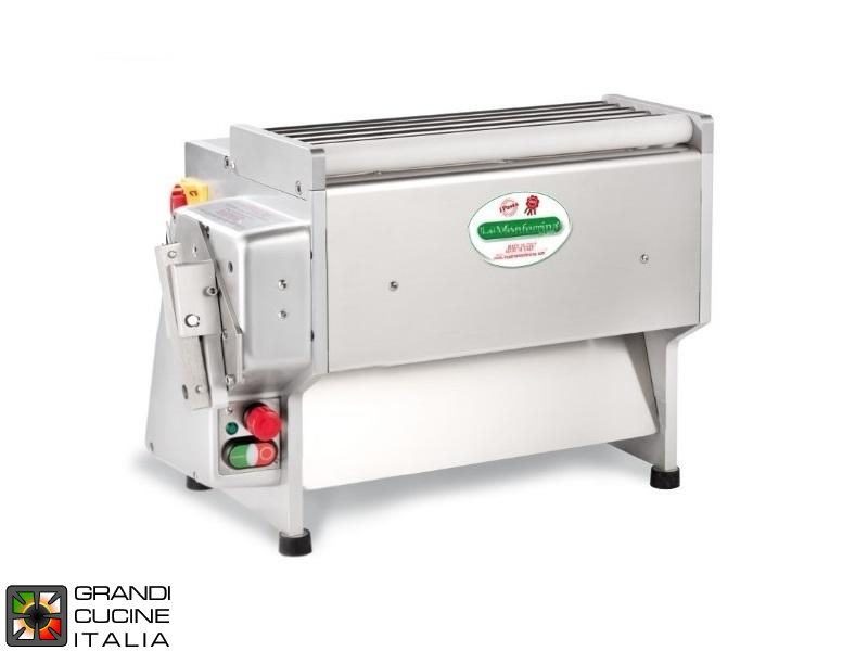  Fresh Pasta or Pizza Dough Sheeter CILINDRO420 - Rollers Width 420 mm - Approximate Productivity 10-20 Kg/Hour