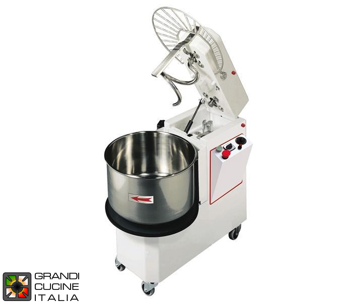  Spiral mixer - tilting head and removable bowl IR22 - capacity 22 lt