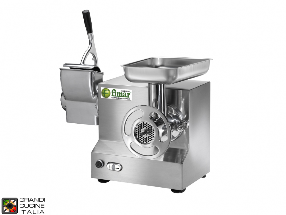  Combined meat mincer and grater - stainless steel mincing unit - 220V