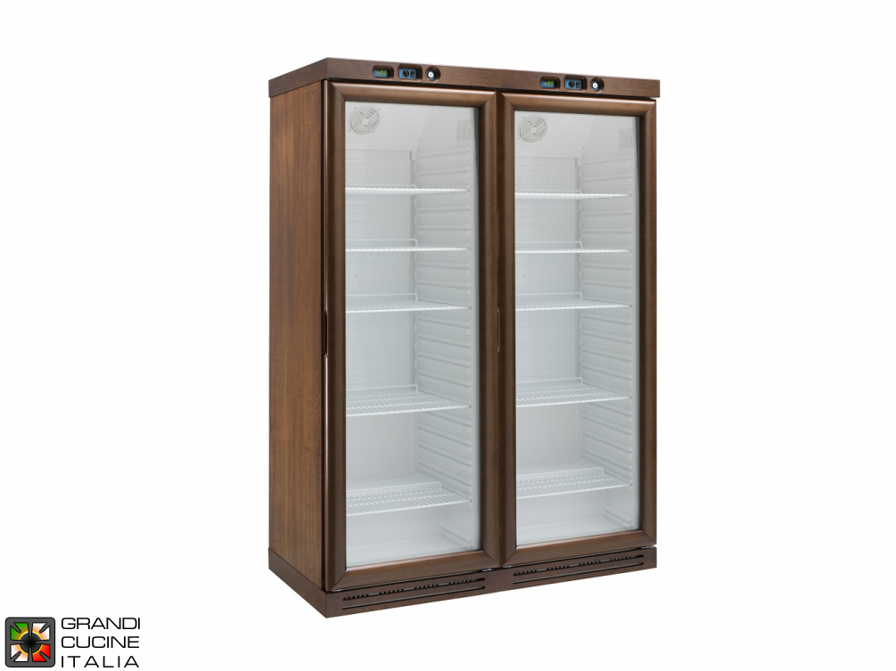  Refrigerated wine cellar with static refrigeration,Capacity 620LT - Range +2 / +8