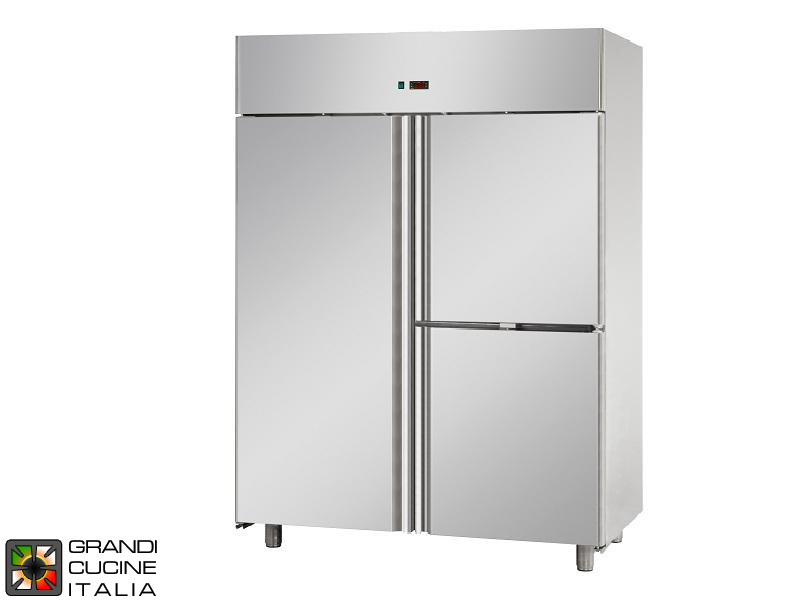  Armadio Frigorifero Congelatore - 1400 Litri - Temperatura -18 / -22 °C - Tre Porte - Refrigerazione Ventilata - Versione per Pasticceria