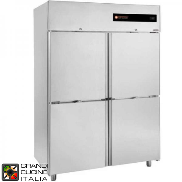  Refrigerated Cabinet - Freezer - Temp.: -18/-22°C - Four doors