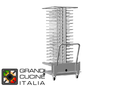  Plate Holder Trolley - 102 Plates Capacity