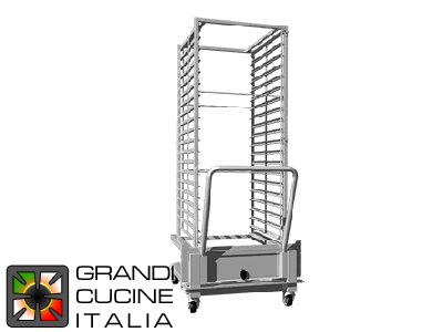  Tray Trolley - Maximum Capacity 20 Trays GN1\1