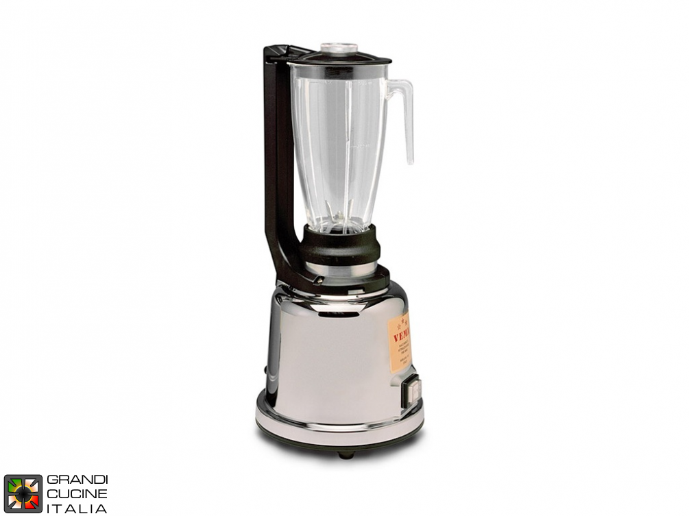  Mixer Blender - Capacity 1,2 liters - Transparent jug - Chromed body - 2 speed