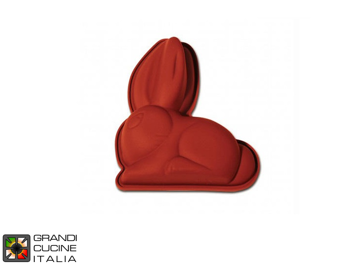  Food-safe Silicone mold for Bunny 160x130 h 35 mm - SFT801