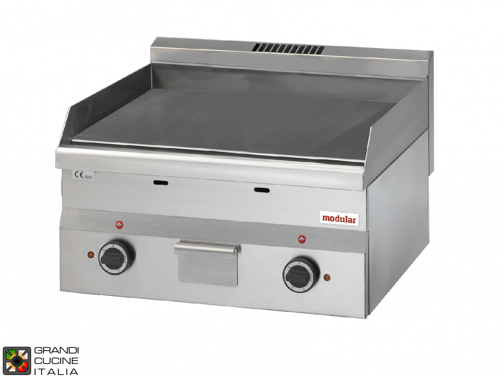  Electric FryTop - smooth plate -230V