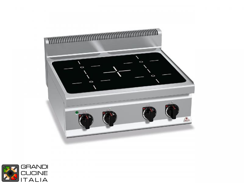  Induction Electric Stove - 4 Zones - Tabletop