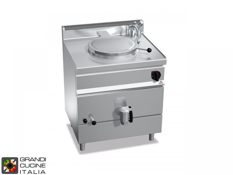  Gas Boiling Pot - Indirect Heating - Capacity 50 Liters