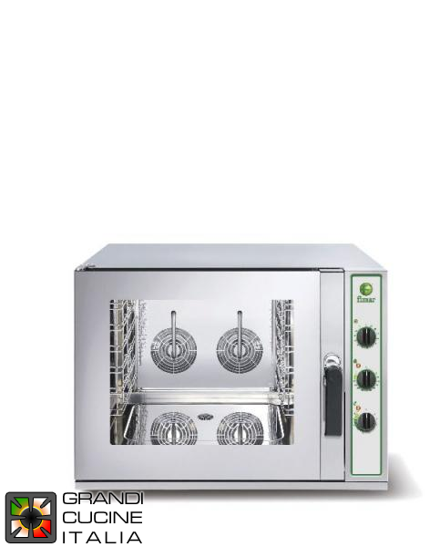  Combined mechanical convection/direct steam oven 4 trays - 380V