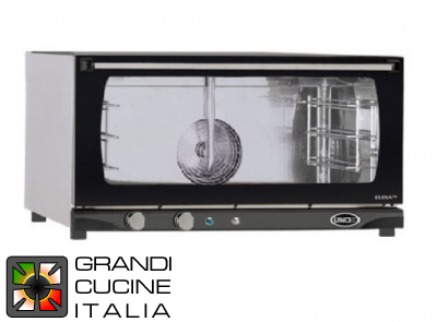  Electric Oven 3 EN60x40 Trays Capacity - Manual Humidity