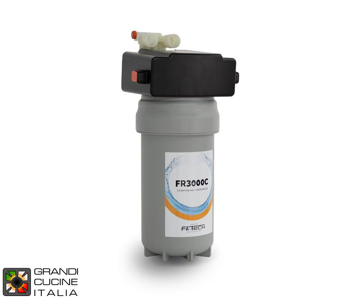  Water softener with resin filter