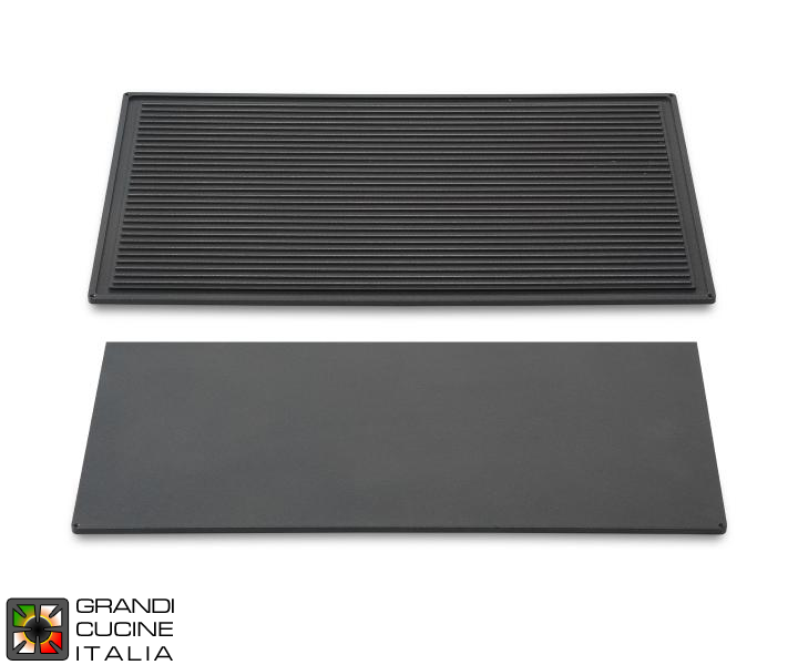  Double-use GN 1/1 non-stick aluminum grill tray