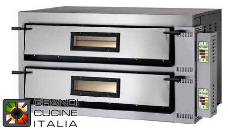  Forno Pizza elettrico digitale  digitale FMDW6+6 - 220V