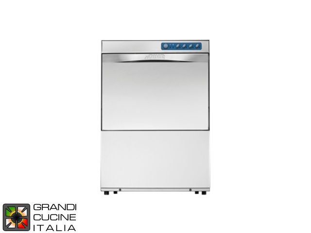  Lave-vaisselle panier 500x500 mm carré électromécanique - 20/30 paniers / h
