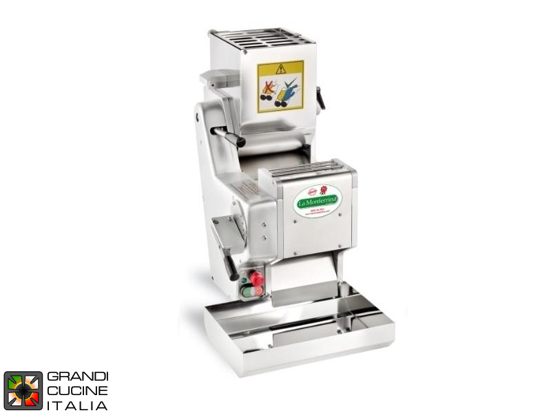  Fresh Pasta Machine PNUOVA - Both Kneading and Sheeting Functions - Approximate Productivity 20 Kg/Hour
