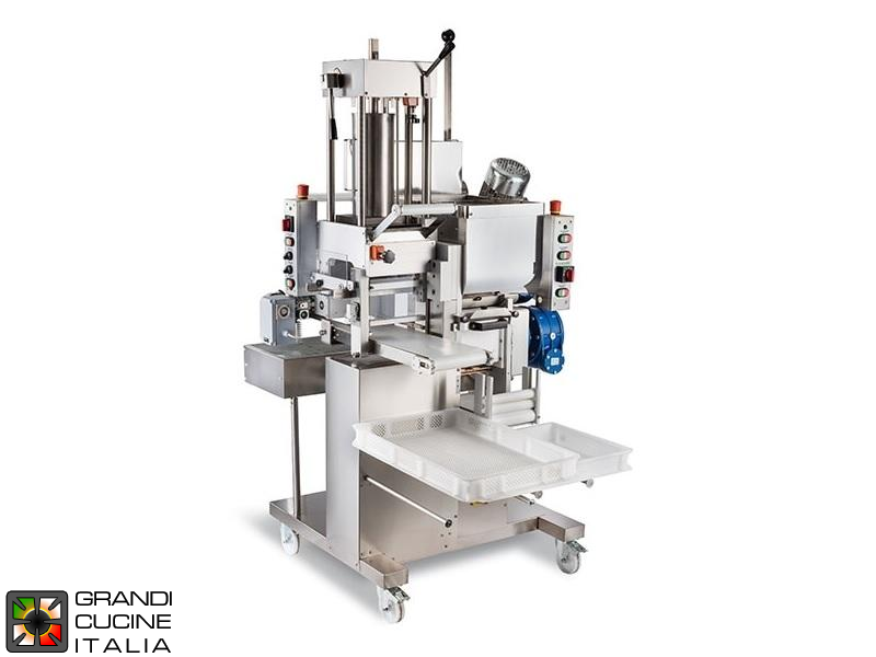  Machine à pâtes fraîches polyvalente P2 PLEASURE - Cuve de pétrissage simple - Productivité Approximatif 25-50 Kg/Heure