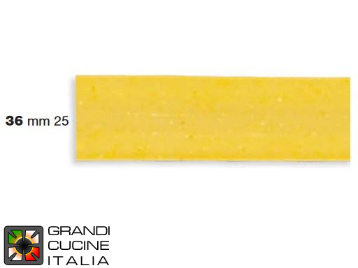  Filière en Teflon pour Lasagnette - 25 mm
