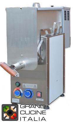  Machine automatique de cuisson de la polenta - Production 150  kg - Commandes manuelles