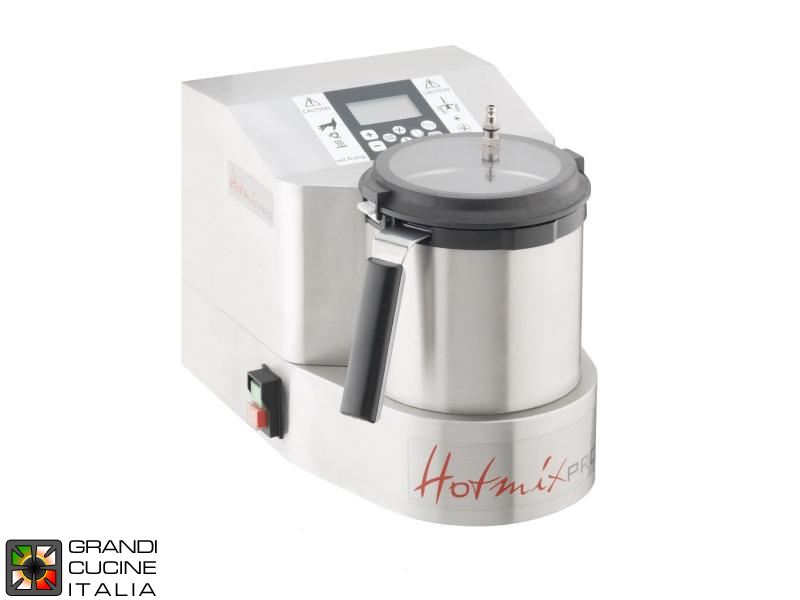 Cutter with Cooking and Sous-Vide System - Single Bowl - Capacity 2Lt - Max Rotation Speed 16.000 Rpm - Vacuum Max 98%