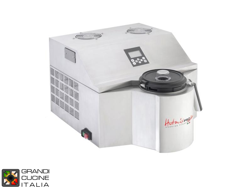  Cutter with Cooking and Refrigeration System - Single Bowl - Capacity 2 Lt - Max Rotation Speed 12.500 Rpm