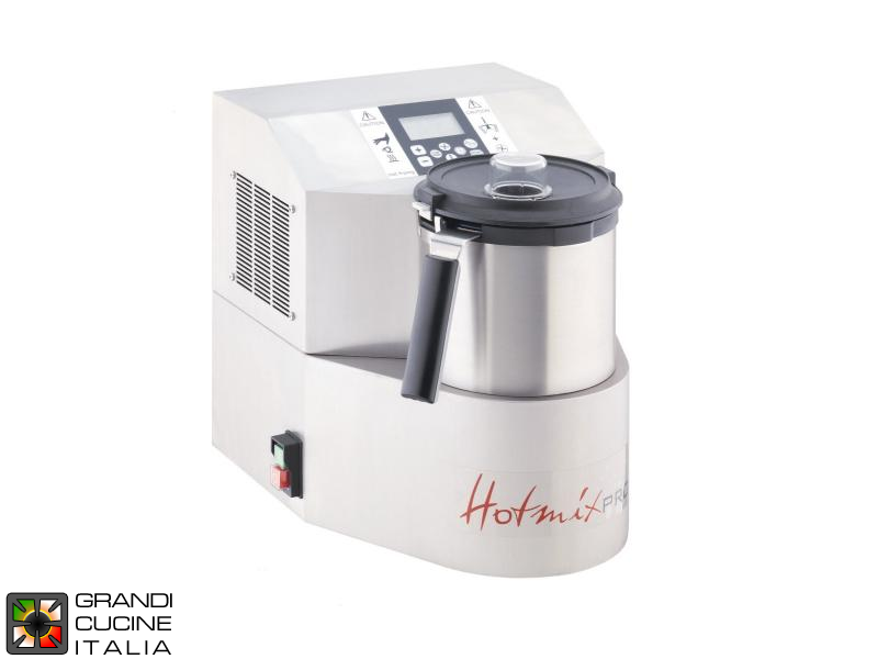  Cutter with Cooking System - Single Bowl - Capacity 3Lt - Turbo Motor - Max Rotation Speed 16.000 Rpm