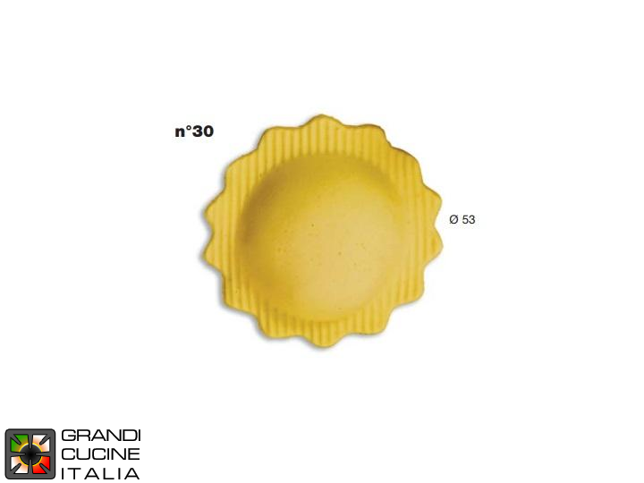  Stampo Ravioli N°30 - Formato Standard - Specifico per Multipasta