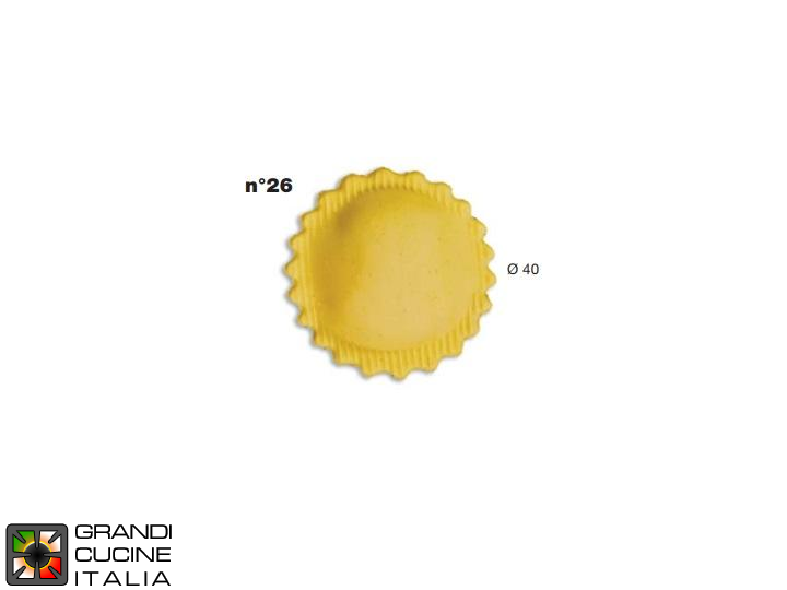  Stampo Ravioli N°26 - Formato Standard - Specifico per Multipasta