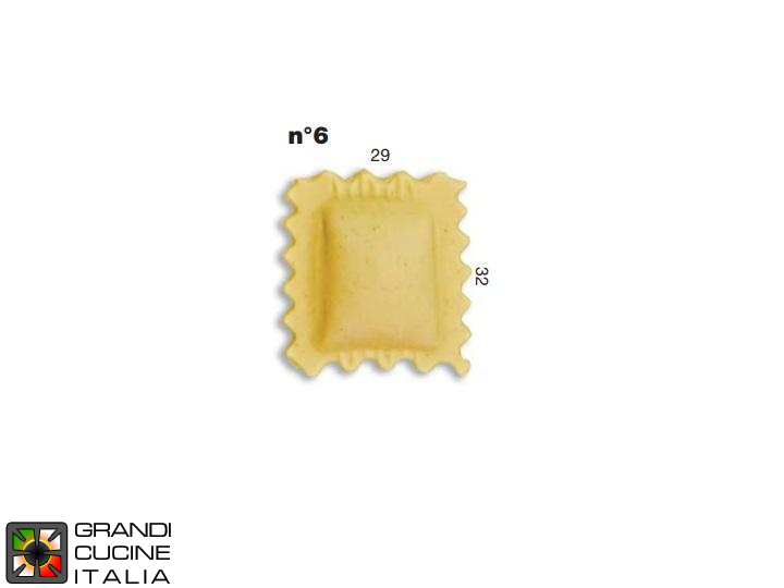  Stampo Ravioli N°06 - Formato Standard - Specifico per P2Pleasure