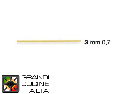  Trafila in PTFE per Spaghetti - 0,7 mm