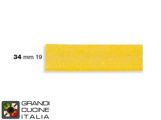  Filière en Teflon pour Pappardelle - 19 mm