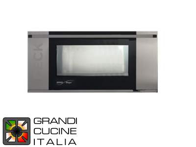  Static Oven with Refractory Base DeckTop - Operated Through Master.Touch Controls