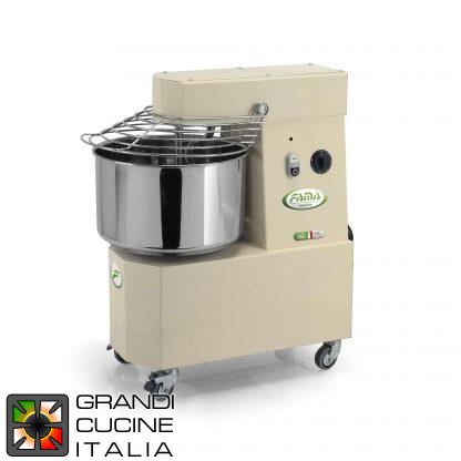  Spiral mixer with fixed head 25 Kg - three-phase - double speed