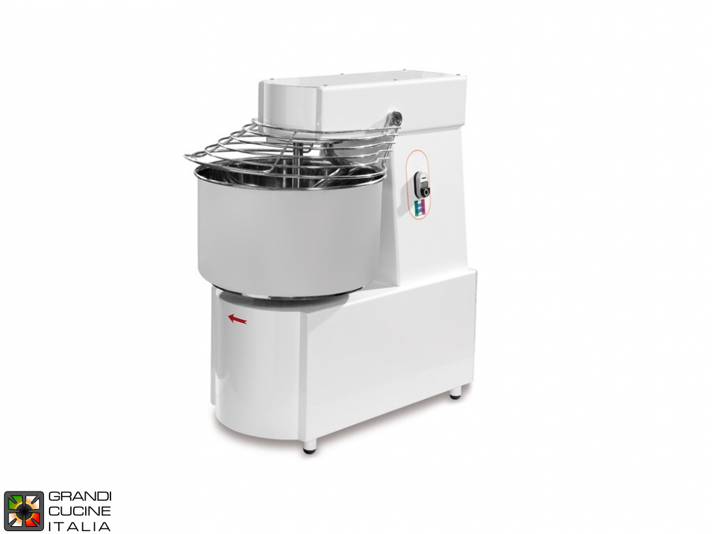  Spiral Dough Mixer with fixed head  SK line - monophase 7Lt.