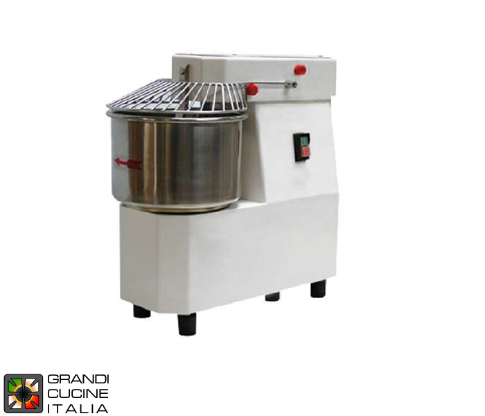  Spiral mixer - head and fixed bowl IFM22 - capacity 22 lt