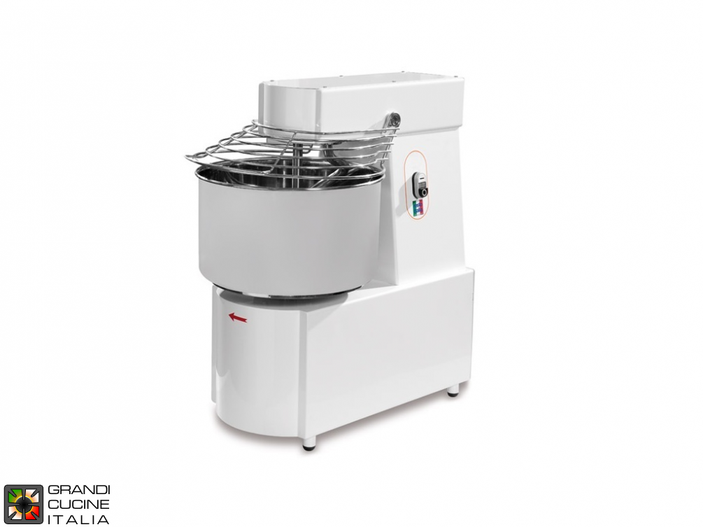  Spiral Dough Mixer with fixed head  SK line - monophase  41Lt.