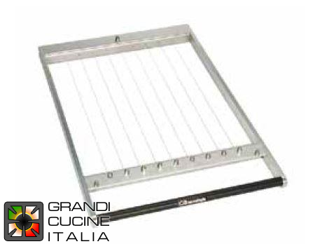  Frame 45 mm for double Chitarra - handle 60 cm