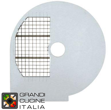 Disc for vegetable cutter suitable for cutting into 20x20 mm cubes