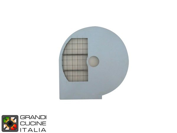  Disco per cubettare - spessore taglio 10 mm - PS10