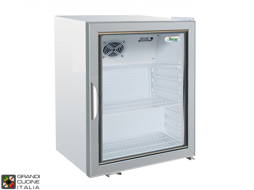  Réfrigérateur armoire pendant Snacks - capacité 115 LT - gamme + 2 / + 8 ° C