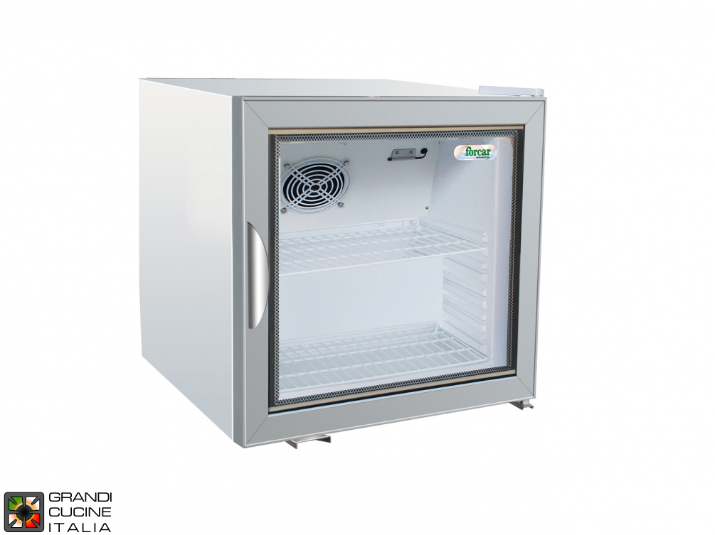  Réfrigérateur armoire pendant Snacks - capacité 68 LT - gamme + 2 / + 8 ° C