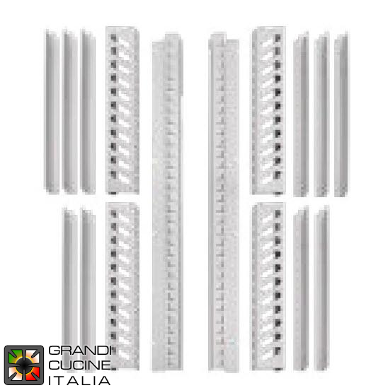  700 cabinet kit for n. 5 EN 400x600 grills without ducting (grills excluded)