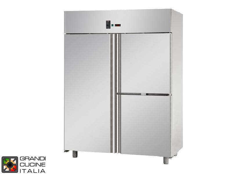  Refrigerated Cabinet - 1400 Liters - Temperature -2 / +8 °C - Three Doors - Ventilated Refrigeration - Pastry Version