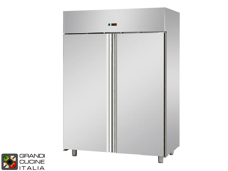  Armoire Congélateur - 1400 Litres - Température -18 / -22 °C - Deux Portes - Réfrigération Ventilée - Version pour Pâtisserie